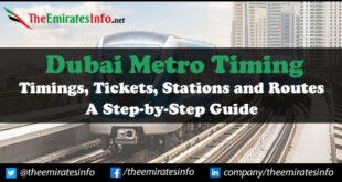 Dubai Metro Timings