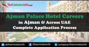 Ajman Palace Hotel Careers