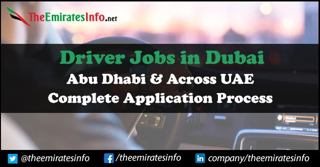 Driver Jobs in Dubai