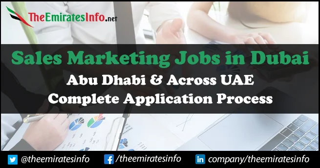 Sales & Marketing Jobs in Dubai