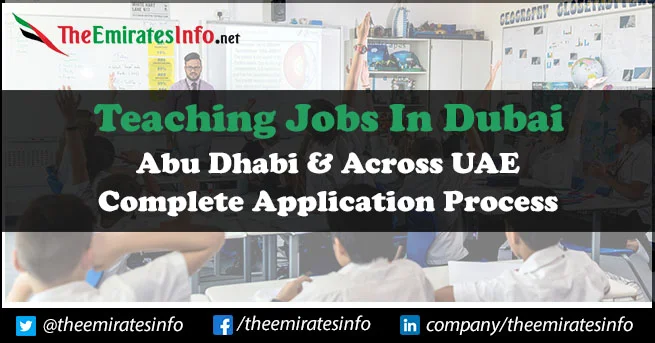 Teaching Jobs In Dubai